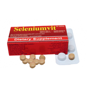Selenium Vit ( vit A 1500 IU + vit E 35 mg + vit C 90 mg + selenium 65 mg ) 30 tablets